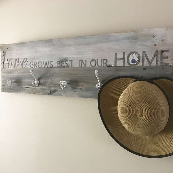"love Grows BEST IN OUR HOME" (Out of Stock) Can be custom ordered