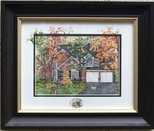 Watercolor "House Portrait"