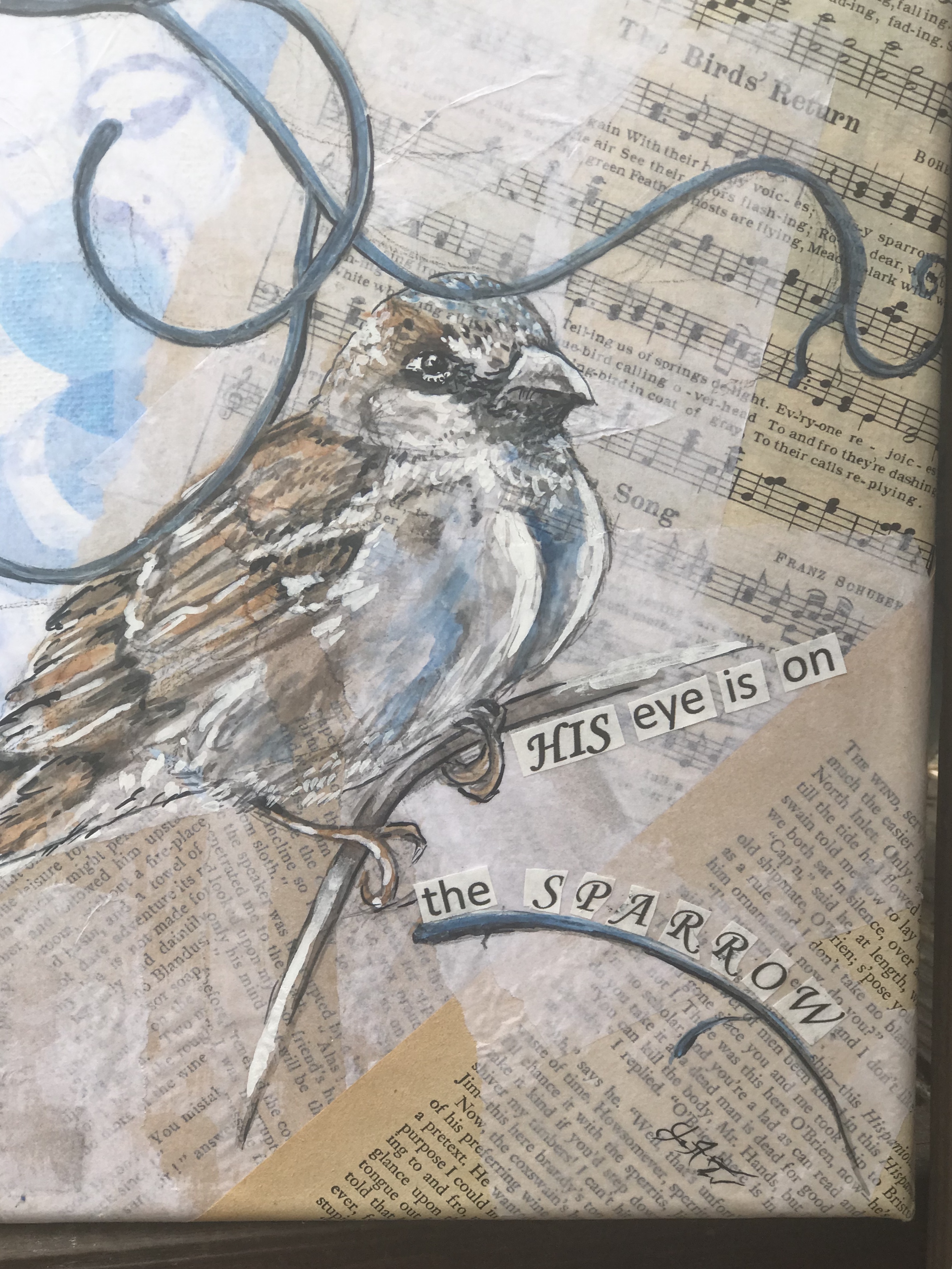HIS Eye is on the SPARROW (OUT OF STOCK) - Image 2