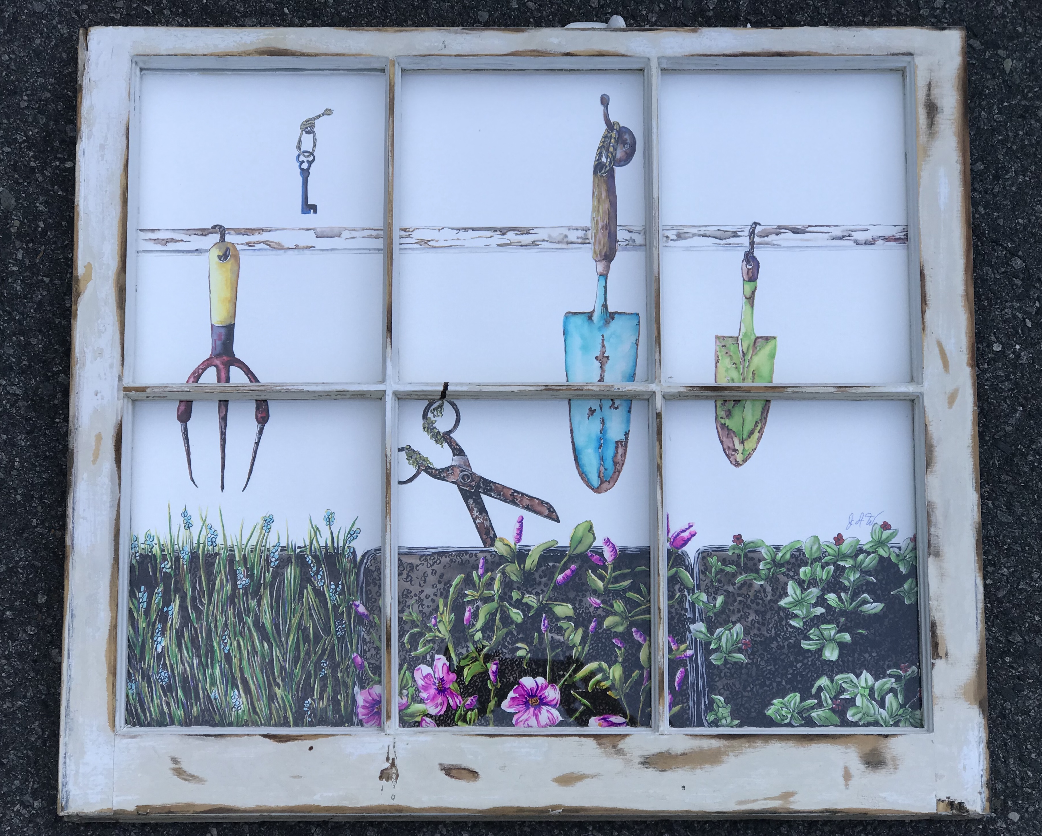 THRU THE WINDOW series "Garden Tools"(OUT OF STOCK)