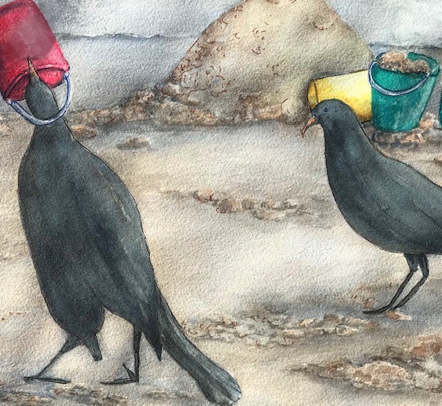 (ALL NEW) "Blackbird Beach Bums"(SOLD) - Image 2