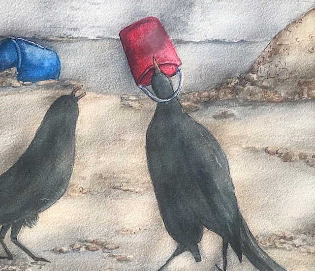 (ALL NEW) "Blackbird Beach Bums"(SOLD) - Image 3