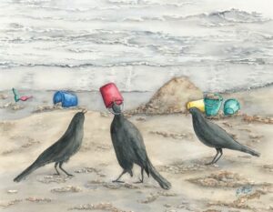 (ALL NEW) "Blackbird Beach Bums"(SOLD)
