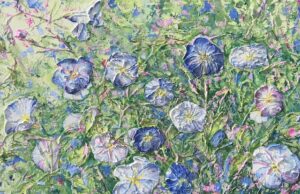 (b) "Morning Glories"
