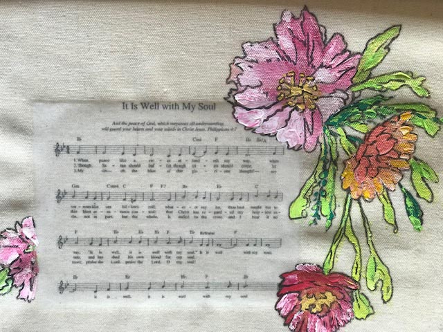 (Spiritual hanging Acrylics) "It is Well with My Soul" (out of stock) - Image 3