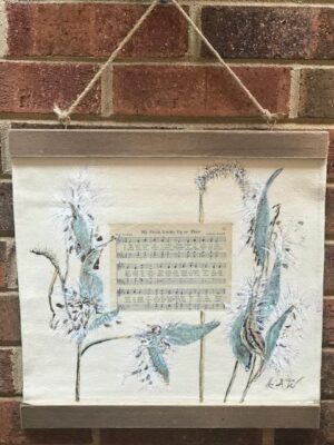 (Spiritual hanging Acrylics) "My Faith Looks up to Thee" (Out of Stock)