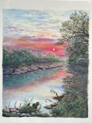 (b) - BOSWANA SUNSET (Sold)