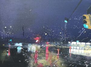 "STOPPING IN THE RAIN" SOLD