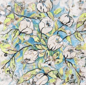 "WHITE FLOWERS" (out of stock)