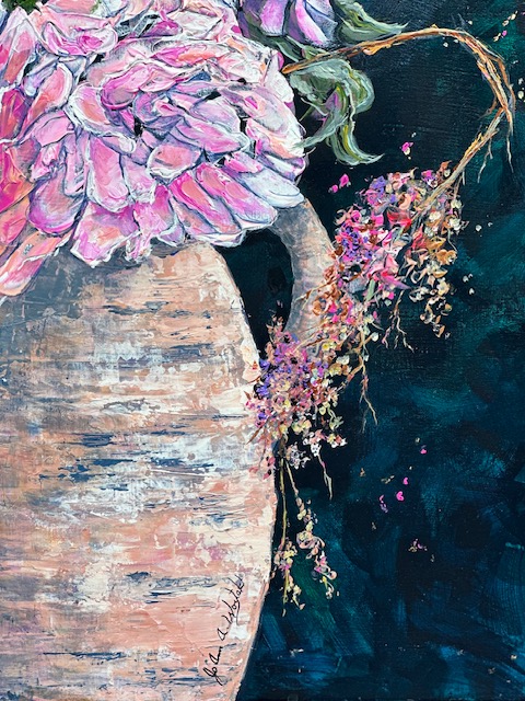 "Pretty Pinks In Pot" - Image 3