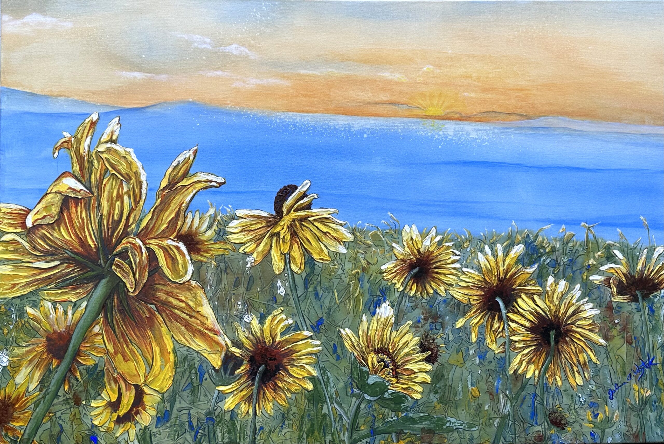 "Looking Ahead" (SOLD)