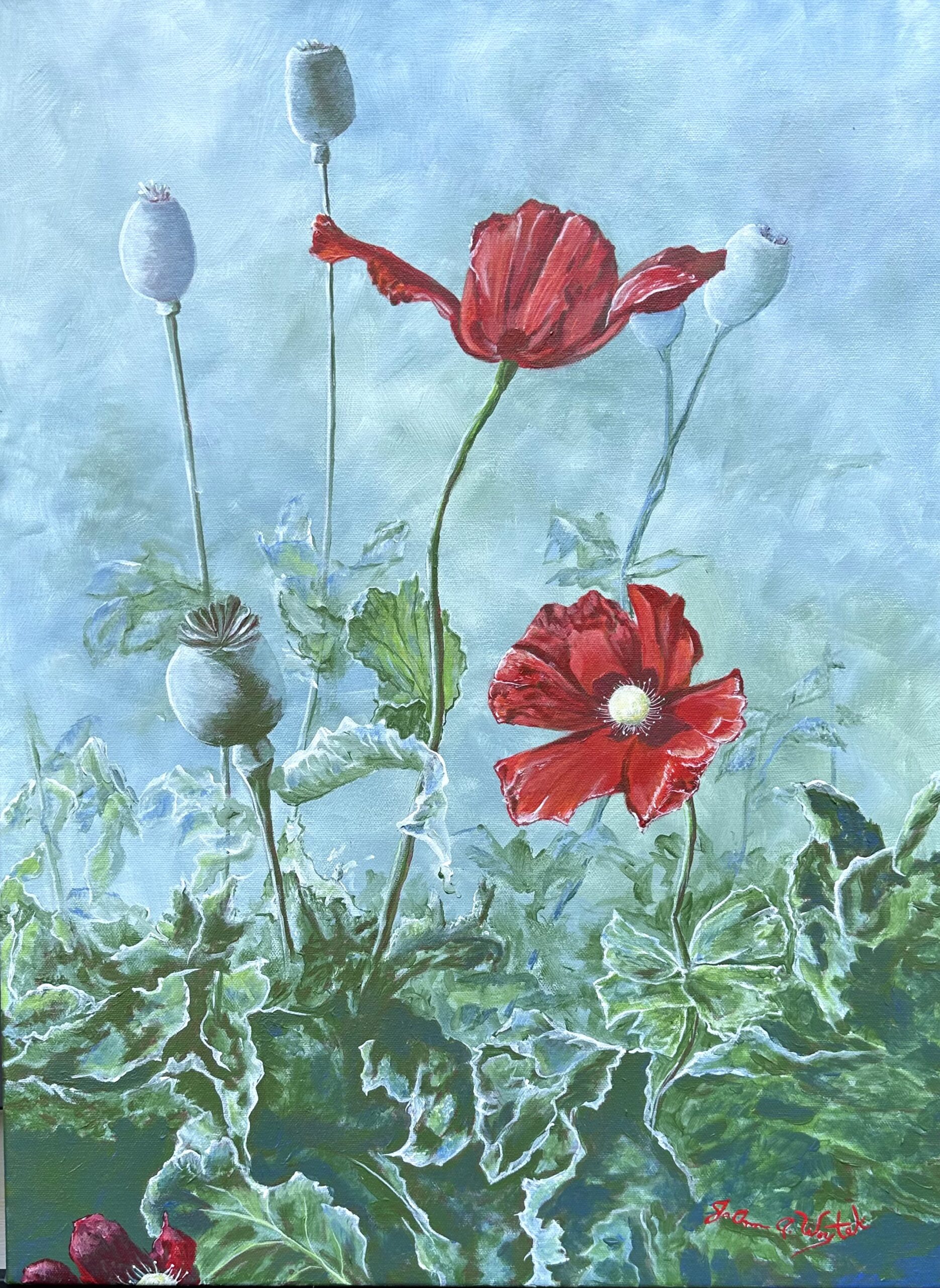 "Wake up, Red"(SOLD)